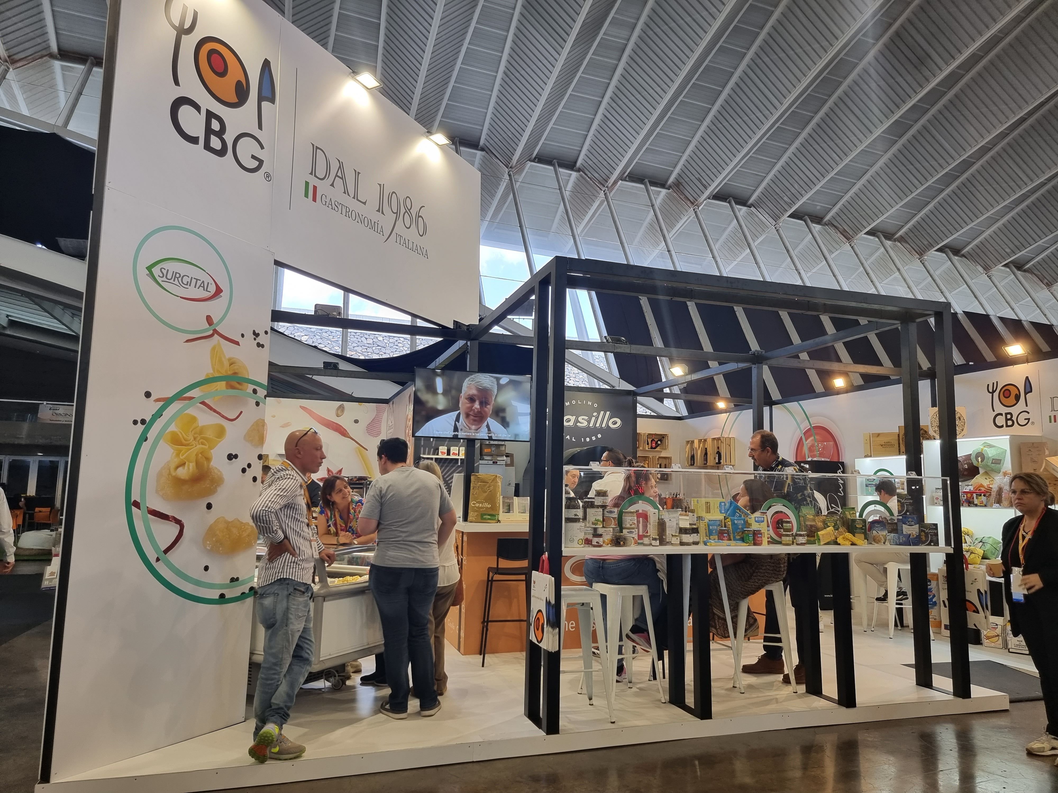 Stand de feria grupo CGB Gstrao Canarias